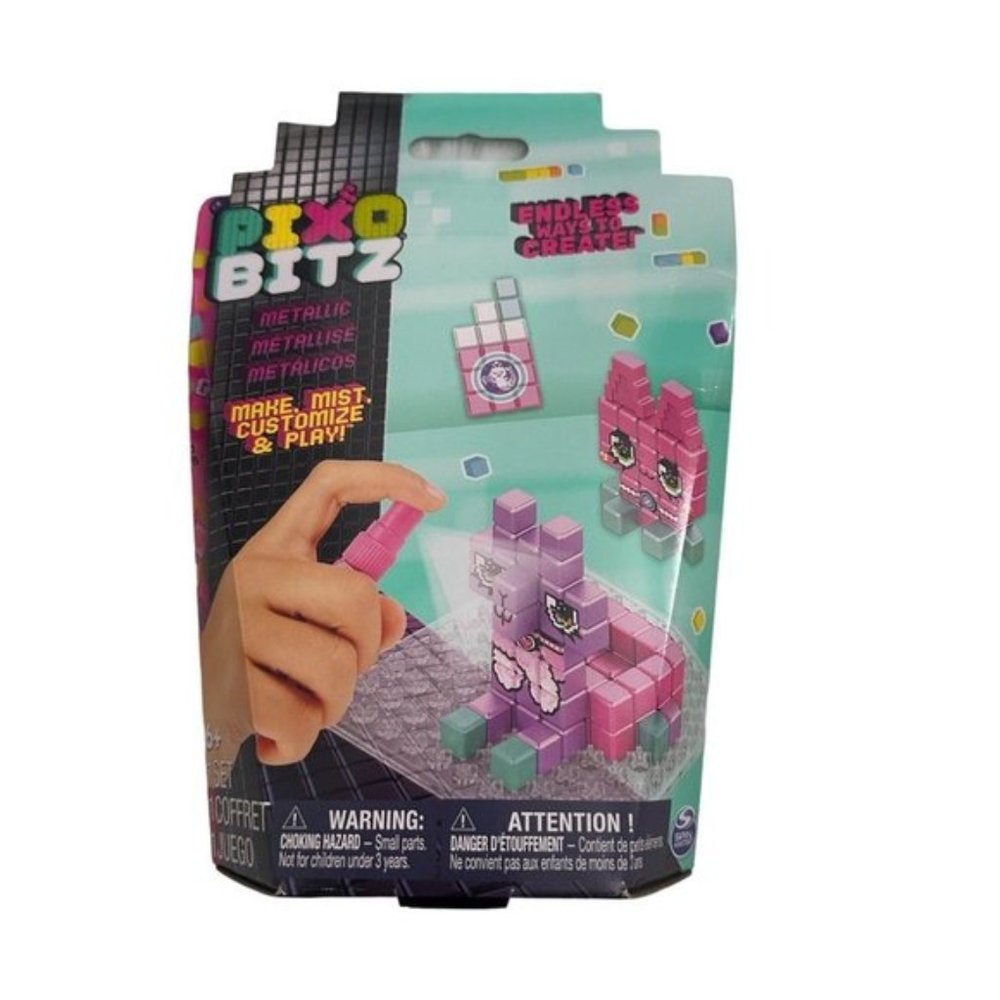 Spin Master Games Pixobitz Metallic Feature Pack, NEW